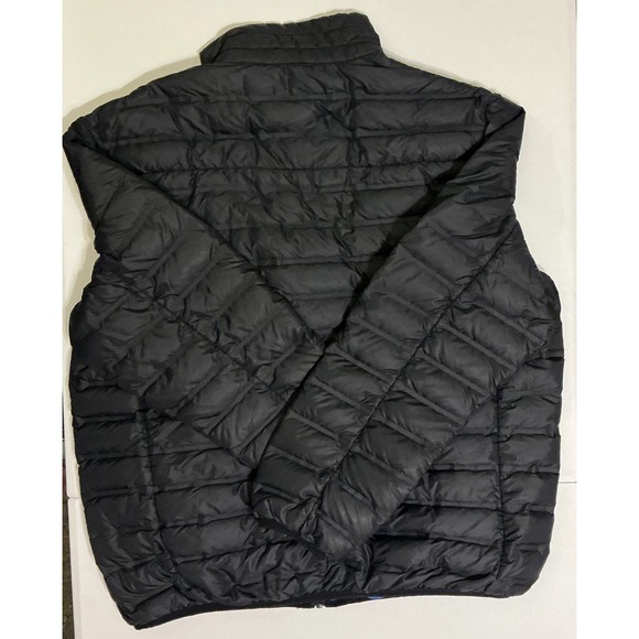 Gerry Mens Blk Lightweight Packable Puffer Quilted Jacket Down Full Zip 2XL - Picture 2 of 6